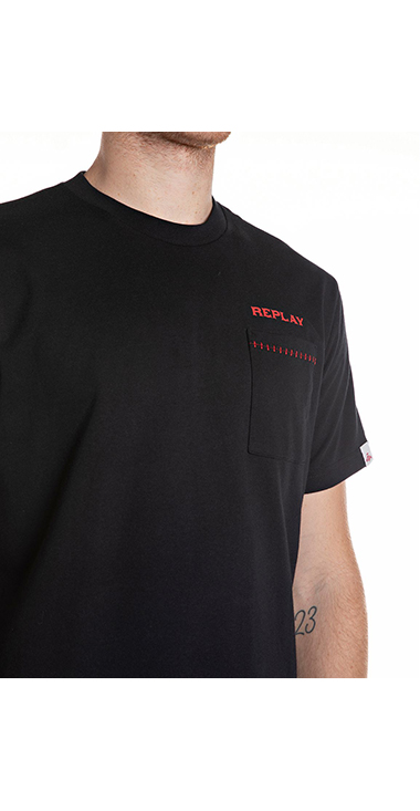 コットンジャ－ジープリントＴシャツ 詳細画像